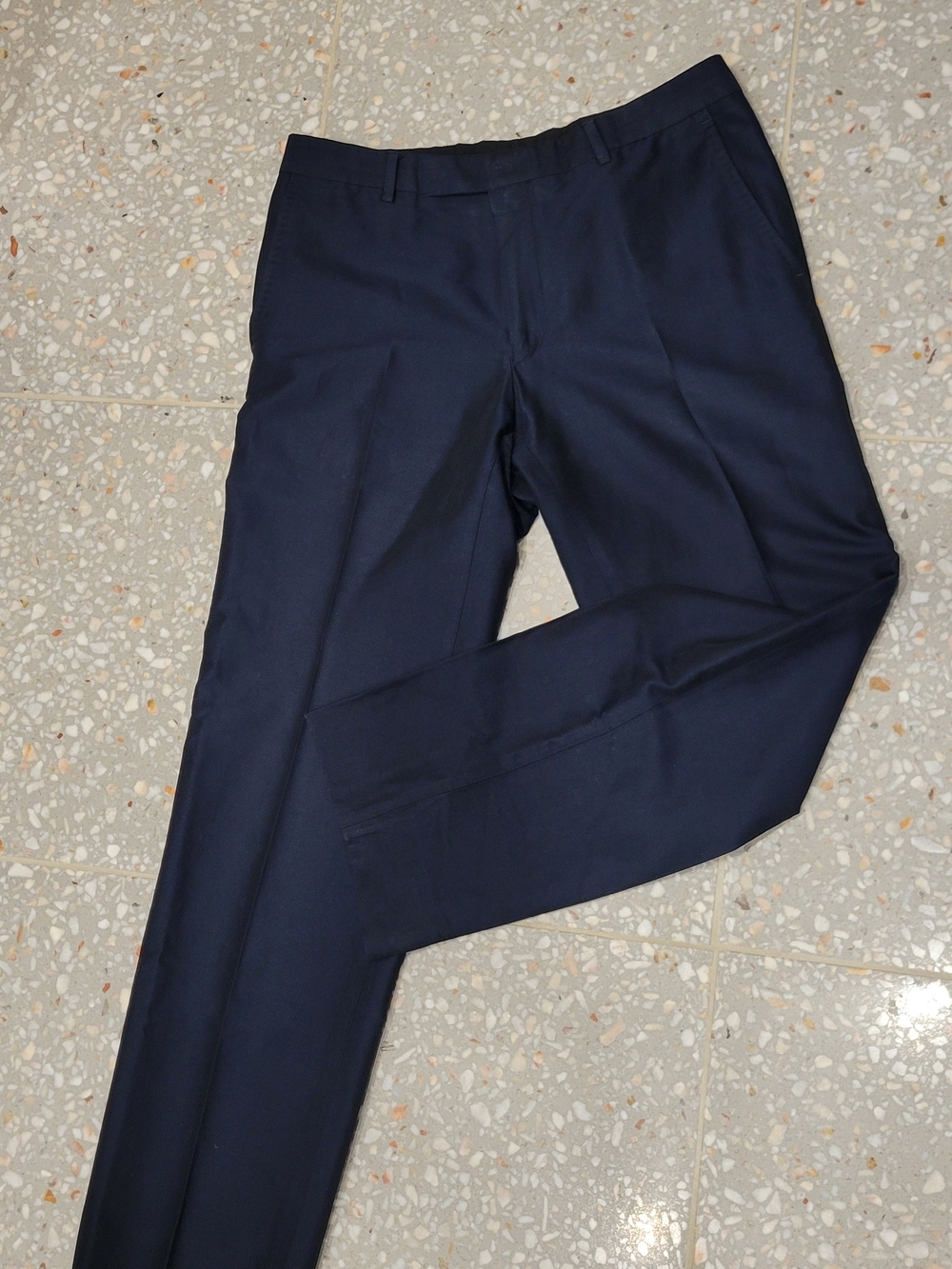 Dries Van Noten Women's Chinos Dark Navy